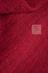 CHANEL 12PF Red Griopix Buttons Cotton Jacket 36 シャネル レッド グリポア 宝石 ボタン コットン ジャケット 即発