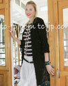 CHANEL 06C Black Purple Multi Color Ribbon Lesage Tweed Jacket 34 シャネル ブラック パープル マルチカラー ルサージュ ツイード ジャケット 即発