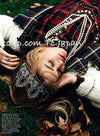 CHANEL 13PF Ivory Creme Black Tartan Check Tweed Jacket 38 40シャネル アイボリー クリーム ブラック タータンチェック ツイード ジャケット 即発