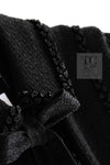 CHANEL 09C Black Jewel Embellished Mesh Lesage Tweed Cardigan Jacket 34 シャネル ブラック ジュエリー ビーズ メッシュレース カーディガン ジャケット 即発