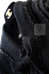 CHANEL 09C Black Jewel Embellished Mesh Lesage Tweed Cardigan Jacket 34 シャネル ブラック ジュエリー ビーズ メッシュレース カーディガン ジャケット 即発