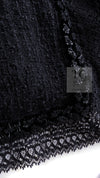 CHANEL 09C Black Jewel Embellished Mesh Lesage Tweed Cardigan Jacket 34 シャネル ブラック ジュエリー ビーズ メッシュレース カーディガン ジャケット 即発