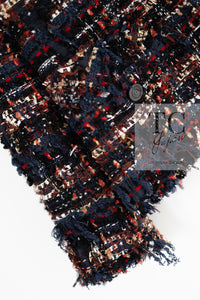 CHANEL 07A Brown Multicolor Tweed Jacket 38 シャネル ブラウン マルチカラー ツイード ジャケット 即発