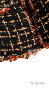 CHANEL 11C Black Brown Gold Lesage Cropped Jacket 36 シャネル ブラック ブラウン ゴールド ルサージュ クロップド ジャケット 即発 - TC JAPAN