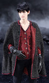 CHANEL 11A Black Red Metallic Fantasy Wool Tweed Jacket 42 シャネル ブラック レッド メタリック ファンタジー ウール ツイード ジャケット 即発