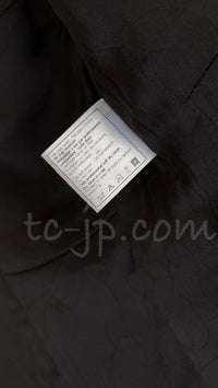 CHANEL 04S Black CC Logo Buttons Wool Jacket Naomi Watts 36 38 シャネル 定番 ブラック ココボタン ウール ジャケット 冠婚葬祭 即発