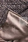 CHANEL 01A Vinatge Brown Collarless Wool Silk Tweed Coat Jacket 38 シャネル ヴィンテージ ブラウン ノーカラー ウール シルク ツイード コート ジャケット 即発 - TC JAPAN