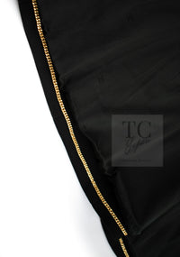 CHANEL 96A Vintage Black Wool Gripoix Jewelry Botton Jacket 34 36 シャネル ヴィンテージ ブラック ウール グリポワ 宝石 ボタン ジャケット 即発
