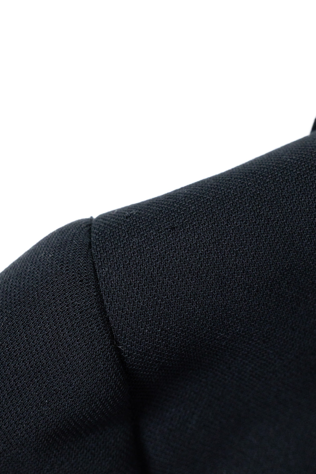 CHANEL 96A Vintage Black Wool Gripoix Jewelry Botton Jacket 34 36 シャネル ヴィンテージ ブラック ウール グリポワ 宝石 ボタン ジャケット 即発 - TC JAPAN