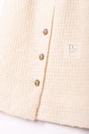 CHANEL 07A Creme Ivory Gold Chain Trim Wool Tweed Jacket Skirt Suit 38 シャネル クリーム アイボリー ゴールド チェーン トリム ウール ツイード ジャケット スカート スーツ 即発