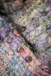 CHANEL 03A Green Multicolor Mohair Wool Jacket 36 38 シャネル グリーン マルチカラー モヘア ウール プードル ジャケット 即発