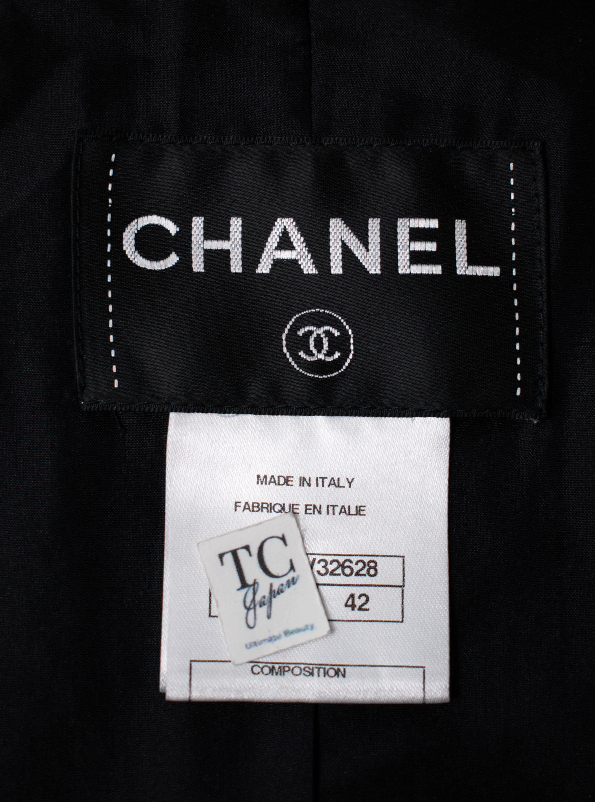 CHANEL 12A Motorcycle Wool Alpaca Tweed Jacket 38 42 シャネル モーターサイクル ウール アルパカ ツイード ジャケット 即発
