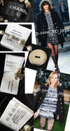 CHANEL 16PF Black Cashmere Gold Logo Button Double Coat 42 44 シャネル ブラック カシミア ゴールド ロゴ ボタン ダブル ピーコート 即発
