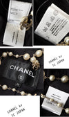 CHANEL 16PF Black Cashmere Gold Logo Button Double Coat 42 44 シャネル ブラック カシミア ゴールド ロゴ ボタン ダブル ピーコート 即発