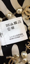 CHANEL 21B Gray Silver Wool Alpaca Blouson Duffel Coat 36 38 42 44 46 シャネル グレー シルバー ウール アルパカ ブルゾン ダッフル コート 即発