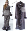 CHANEL 08PF $14K Pink Wool Demi Couture Tweed Coat 38 シャネル ピンク ウール デミ クチュール ツイード ロング コート 即発