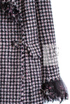 CHANEL 08PF $14K Pink Wool Demi Couture Tweed Coat 38 シャネル ピンク ウール デミ クチュール ツイード ロング コート 即発