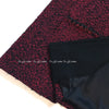 CHANEL 11A Red Black Wool Hooded Duffle Tweed Coat 38 44 46 シャネル レッド ブラック ウール フード ツイード コート 即発