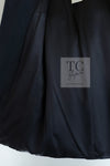CHANEL 11A Red Black Wool Hooded Duffle Tweed Coat 38 44 46 シャネル レッド ブラック ウール フード ツイード コート 即発