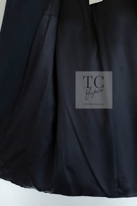 CHANEL 11A Red Black Wool Hooded Duffle Tweed Coat 38 44 46 シャネル レッド ブラック ウール フード ツイード コート 即発