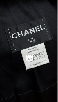 CHANEL 11A Red Black Wool Hooded Duffle Tweed Coat 38 シャネル レッド ブラック ウール フード ツイード コート 即発 - TC JAPAN