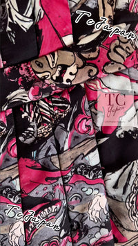 CHANEL 10PF Black Zipper Trimming Wool Silk Coat 34 シャネル ブラック ジッパー トリミング ウール シルク コート 即発