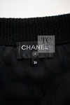 CHANEL 19B Black Alpaca CC Zipper Cardigan Jacket Blouson 36 38 シャネル ブラック アルパカ ジッパー カーディガン ジャケット ジャンパー ブルゾン 即発