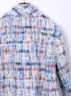 CHANEL 18S Ivory Multicolor Fantasy Tweed Jacket Coat 38 シャネル アイボリー マルチカラー ファンタジー ツイード ジャケット コート 即発