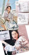 CHANEL 18S Ivory Multicolor Fantasy Tweed Jacket Coat 38 シャネル アイボリー マルチカラー ファンタジー ツイード ジャケット コート 即発