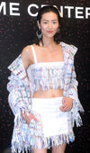 CHANEL 18S Ivory Multicolor Fantasy Tweed Jacket Coat 38 シャネル アイボリー マルチカラー ファンタジー ツイード ジャケット コート 即発