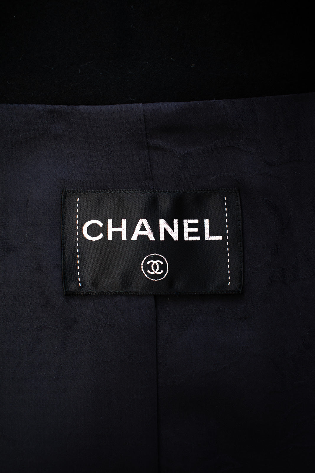CHANEL 16PF Black White Gray Lace Jacket Coat 36 シャネル ブラック ホワイト グレー レース ジャケット コート 即発