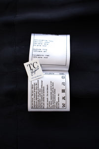 CHANEL 16PF Black White Gray Lace Jacket Coat 36 シャネル ブラック ホワイト グレー レース ジャケット コート 即発