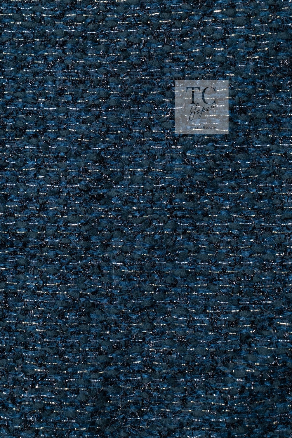 CHANEL 12A Emerald Green Metallic Long Tweed Coat 34 36 シャネル エメラルド グリーン メタリック ツイード ロング コート 即発