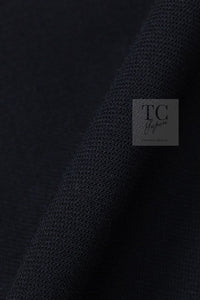 CHANEL 96A Vintage Black Gold Button Wool Long Coat 42 シャネル ヴィンテージ ブラック ゴールド ボタン ウール ロング コート 即発