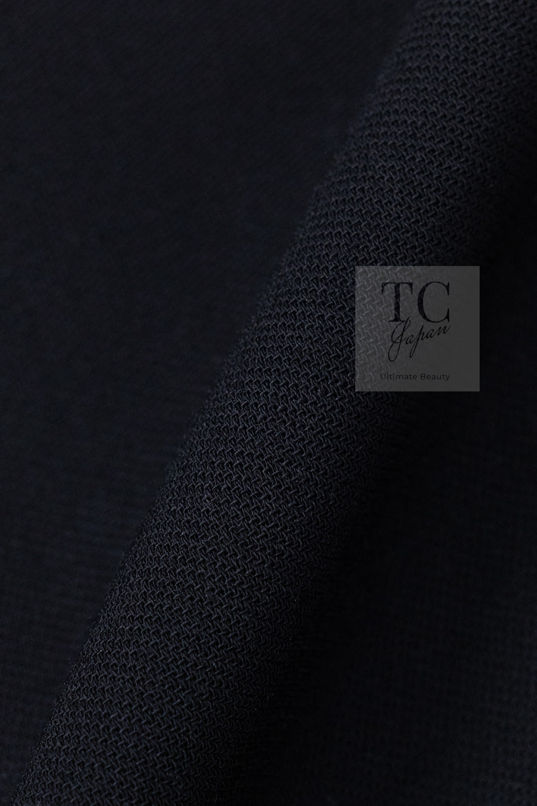 CHANEL 96A Vintage Black Gold Button Wool Long Coat 42 シャネル ヴィンテージ ブラック ゴールド ボタン ウール ロング コート 即発