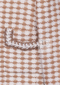 CHANEL 00A Beige Cream Wool Alpaca Mohair Jacket Coat 38 シャネル ベージュ クリーム ウール アルパカ モヘア ジャケット コート 即発