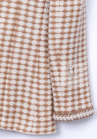 CHANEL 00A Beige Cream Wool Alpaca Mohair Jacket Coat 38 シャネル ベージュ クリーム ウール アルパカ モヘア ジャケット コート 即発