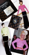 CHANEL 96A Vintage Brown Black Houndstooth Dress Coat 38 シャネル ヴィンテージ ブラウン ブラック 千鳥格子 ココボタン ワンピース コート 即発