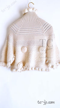 CHANEL 06A Ivory Creme Cashmere Mohair Cape Cardigan 38 46 48 50 シャネル カシミア モヘア アイボリー クリーム ポンチョ ケープ カーディガン 即発