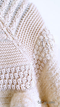 CHANEL 06A Ivory Creme Cashmere Mohair Cape Cardigan 38 46 48 50 シャネル カシミア モヘア アイボリー クリーム ポンチョ ケープ カーディガン 即発