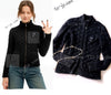 CHANEL 09A Black Quilted Wool Jacket Cardigan 36 38 40 シャネル ブラック キルト ウール ジャケット カーディガン 即発