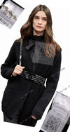 CHANEL 17B Black Gabrielle Coco Cashmere Coat Long Cardigan 38 40 シャネル ブラック ガブリエル ココ カシミア コート ロング カーディガン 即発