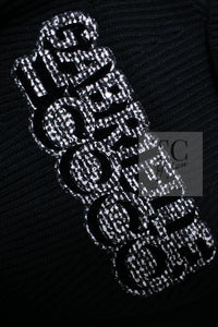 CHANEL 17B Black Gabrielle Coco Cashmere Coat Long Cardigan 38 40 シャネル ブラック ガブリエル ココ カシミア コート ロング カーディガン 即発