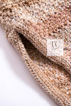 CHANEL 18C Beige Peach Knit Dress 42 シャネル ベージュ ピーチ ニット ワンピース 即発