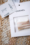 CHANEL 18C Beige Peach Knit Dress 42 シャネル ベージュ ピーチ ニット ワンピース 即発