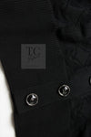 CHANEL 13C Black CC Buttons Cotton Knit Cardigan 36 38 シャネル ブラック ココボタン コットン ニット カーディガン 即発