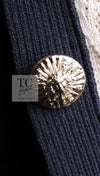 CHANEL 13C Beige Ivory Navy Cotton Knit Cardigan 38 40 シャネル ベージュ アイボリー ネイビー コットン ニット カーディガン 即発