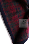 CHANEL 13PF Red Green Blue Gripoix Button Cashmere Cardigan 38 シャネル レッド グリーン ブルー グリポワ 宝石 ボタン カシミア カーディガン 即発