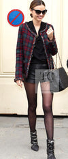CHANEL 13PF Red Green Blue Gripoix Button Cashmere Cardigan 38 シャネル レッド グリーン ブルー グリポワ 宝石 ボタン カシミア カーディガン - TC JAPAN