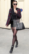 CHANEL 13PF Red Green Blue Gripoix Button Cashmere Cardigan 38 シャネル レッド グリーン ブルー グリポワ 宝石 ボタン カシミア カーディガン - TC JAPAN